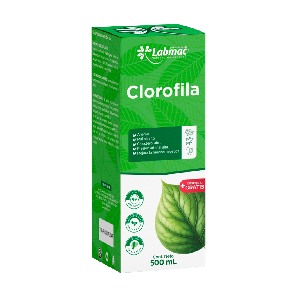 Clorofila Jarabe